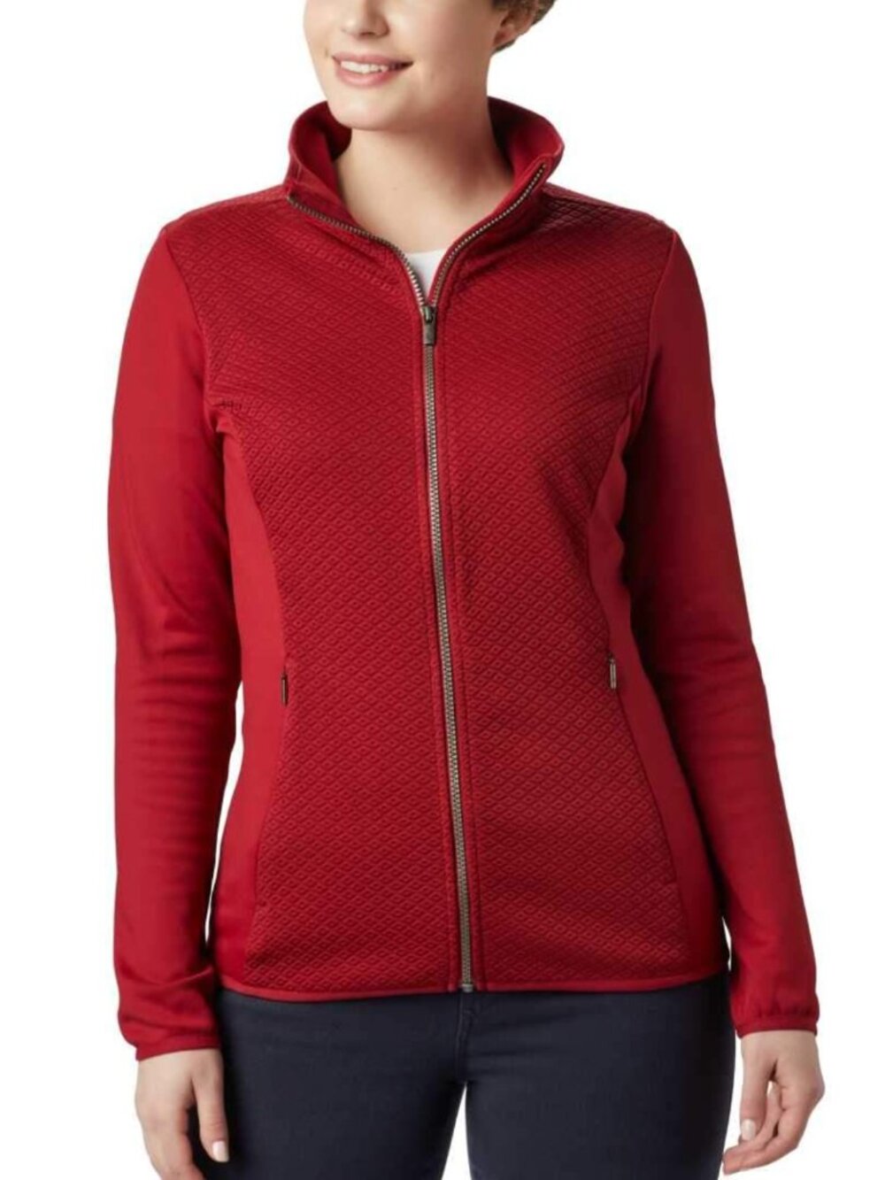 Columbia  |  Roffe Ridge Full Zip Fleece Jacket - Red